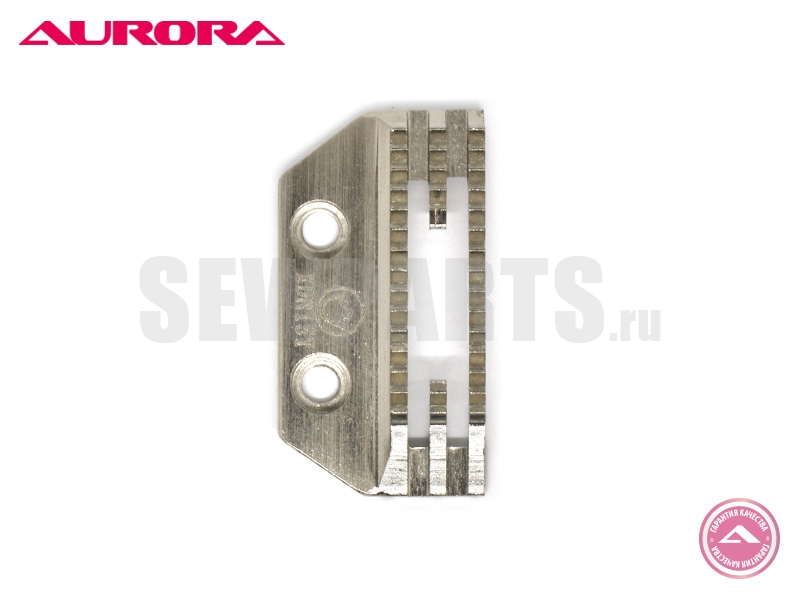 Зубчатая рейка четырёхрядная на прямострочную машину с нижним продвижением (для игольных пластин E22) (лёгкие-средние материалы) (арт. 111860101 (E22)) Aurora