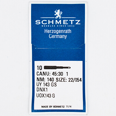 Игла Schmetz UY 143 GS (DNX1, UOX143 G)