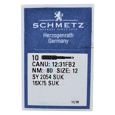 Игла Schmetz SY 2054 SUK (16X75 SUK)