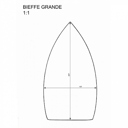 Тефлоновая подошва Bieffe Grande