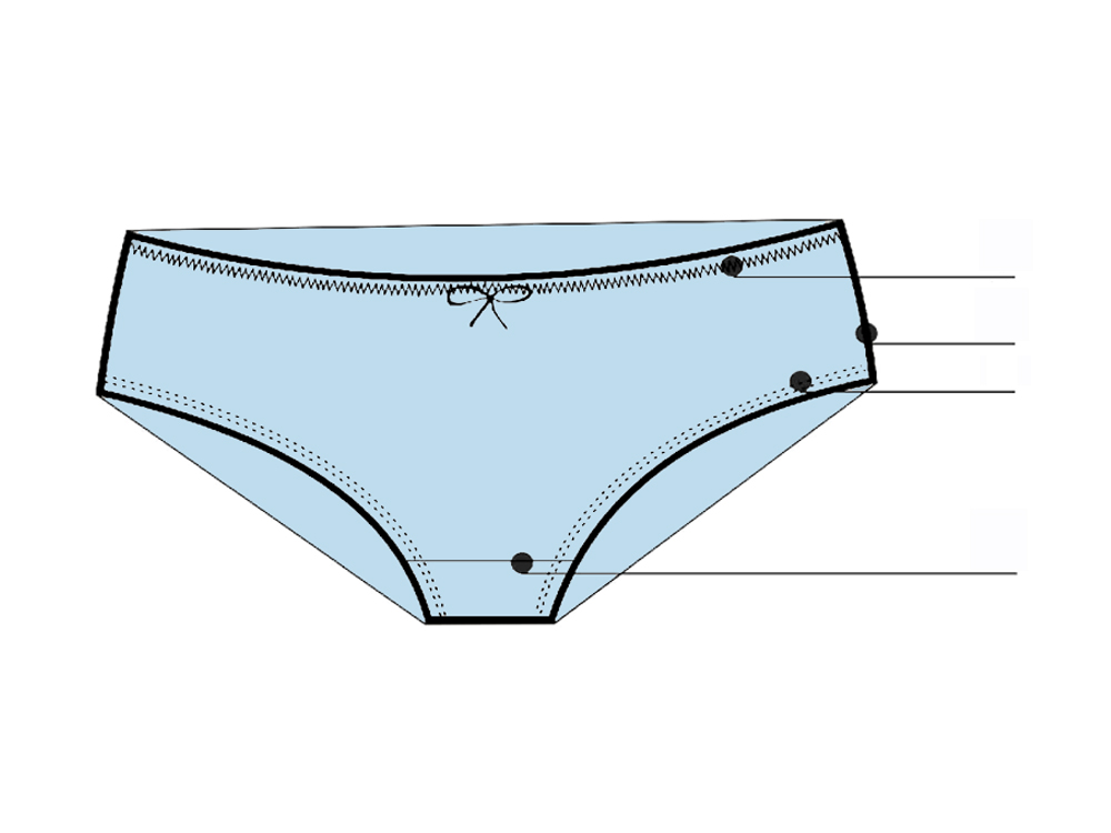 Нижнее белье (женские трусы)